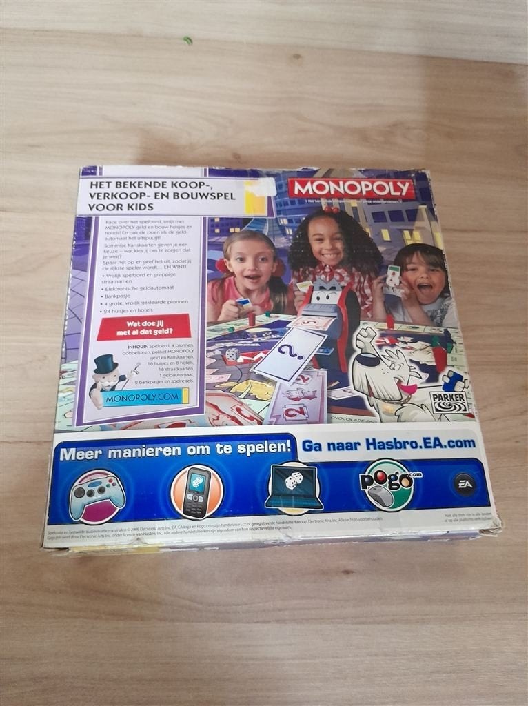 monopoly gekke geld automaat - s4957, Hobby en Vrije tijd, Gezelschapsspellen | Bordspellen, Verzenden, Zo goed als nieuw