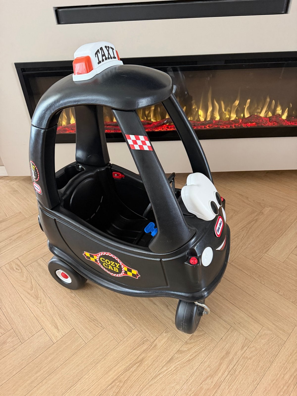 Little Tikes Cozy Cab Taxi Loopauto, Ophalen of Verzenden, Gebruikt