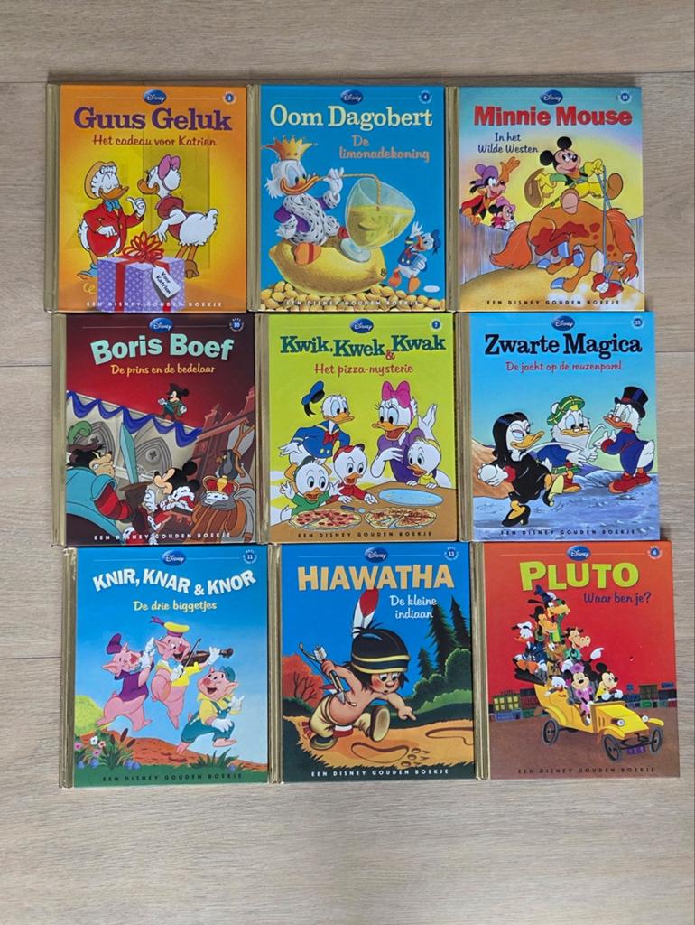 Disney Gouden Boekjes - Set voor verzamelaar, Ophalen of Verzenden, Gelezen, Walt Disney, Sprookjes