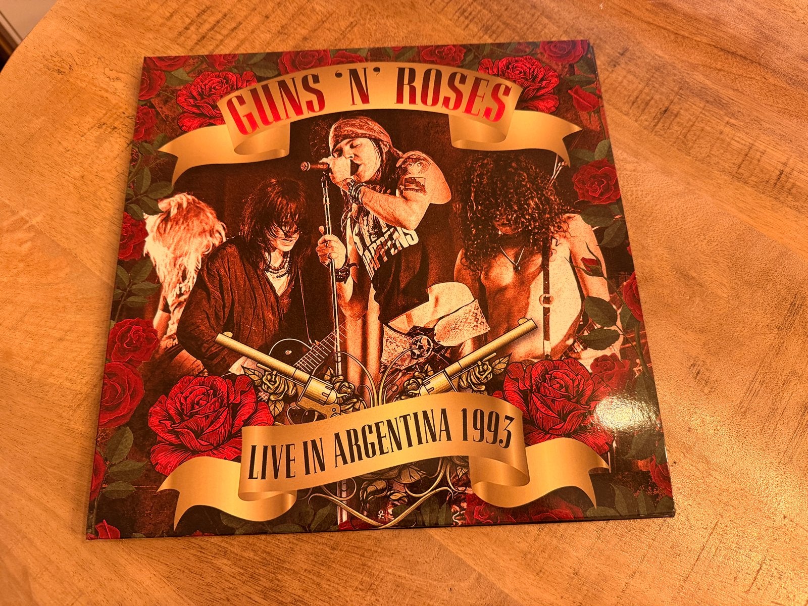 Guns N' Roses - Live in Argentina 1993 (Gekleurd Vinyl), Hard Rock, Colored vinyl, Ophalen of Verzenden, Zo goed als nieuw