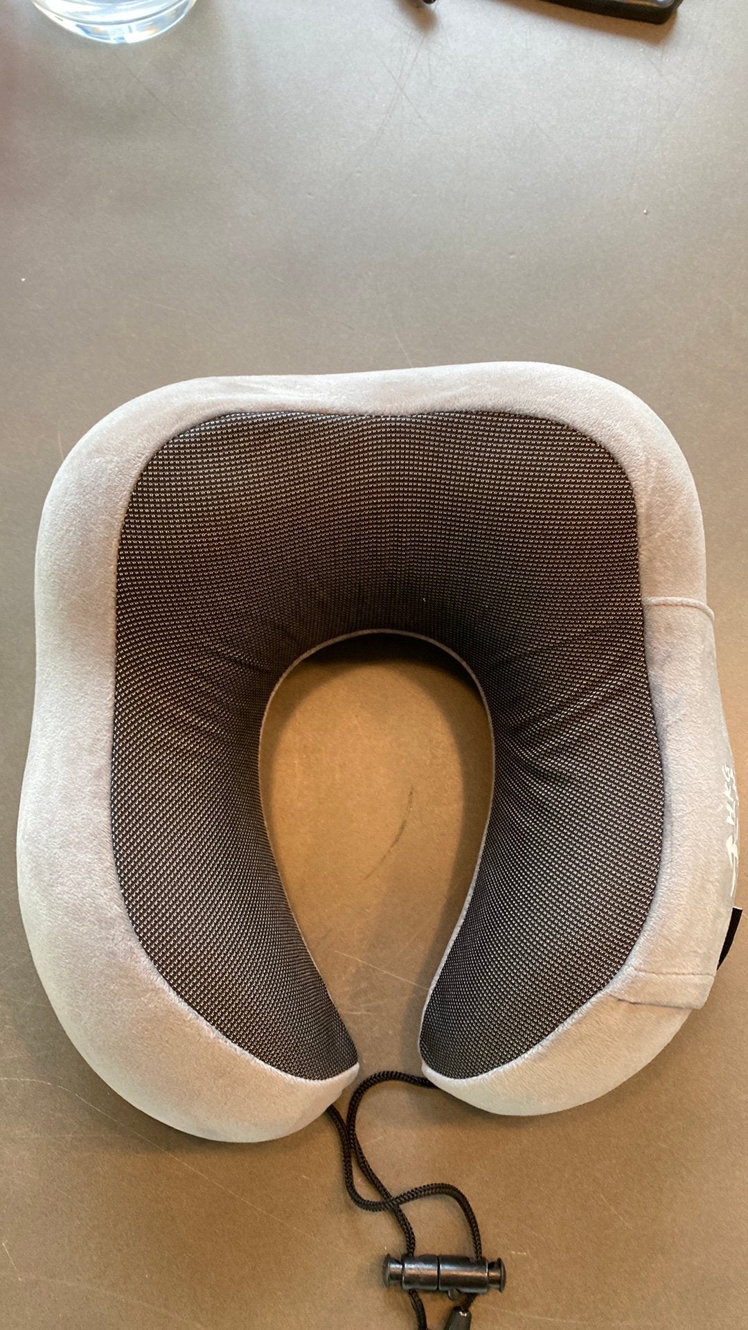 Traveling pillow, Ophalen of Verzenden, Zo goed als nieuw, Wit, Vierkant