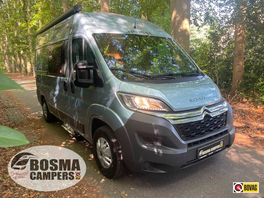 Pössl Roadcamp R 540 Compact 70000 km Airco 2016, Buscamper of Camperbus, Ringverwarming, Pössl, Bedrijf