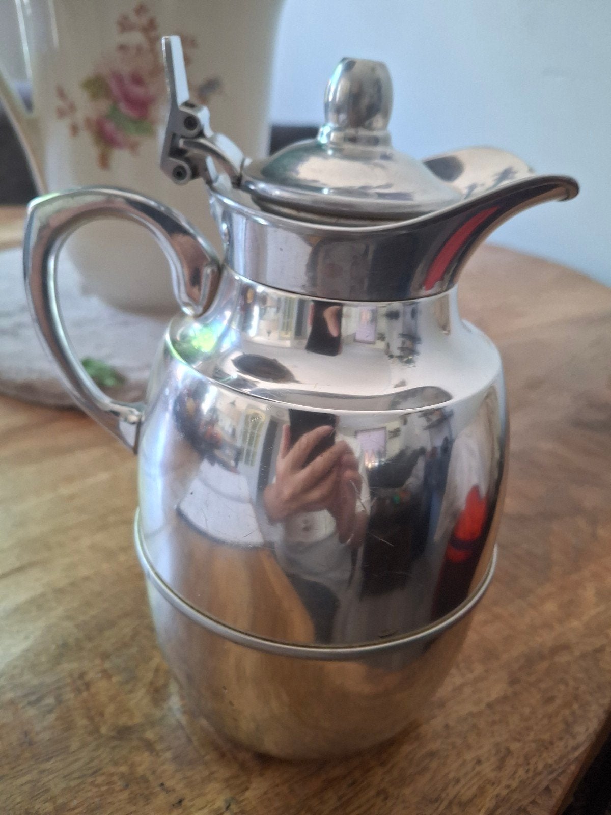 Verchroomde Alfi Thermoskan - Vintage Design, Ophalen of Verzenden
