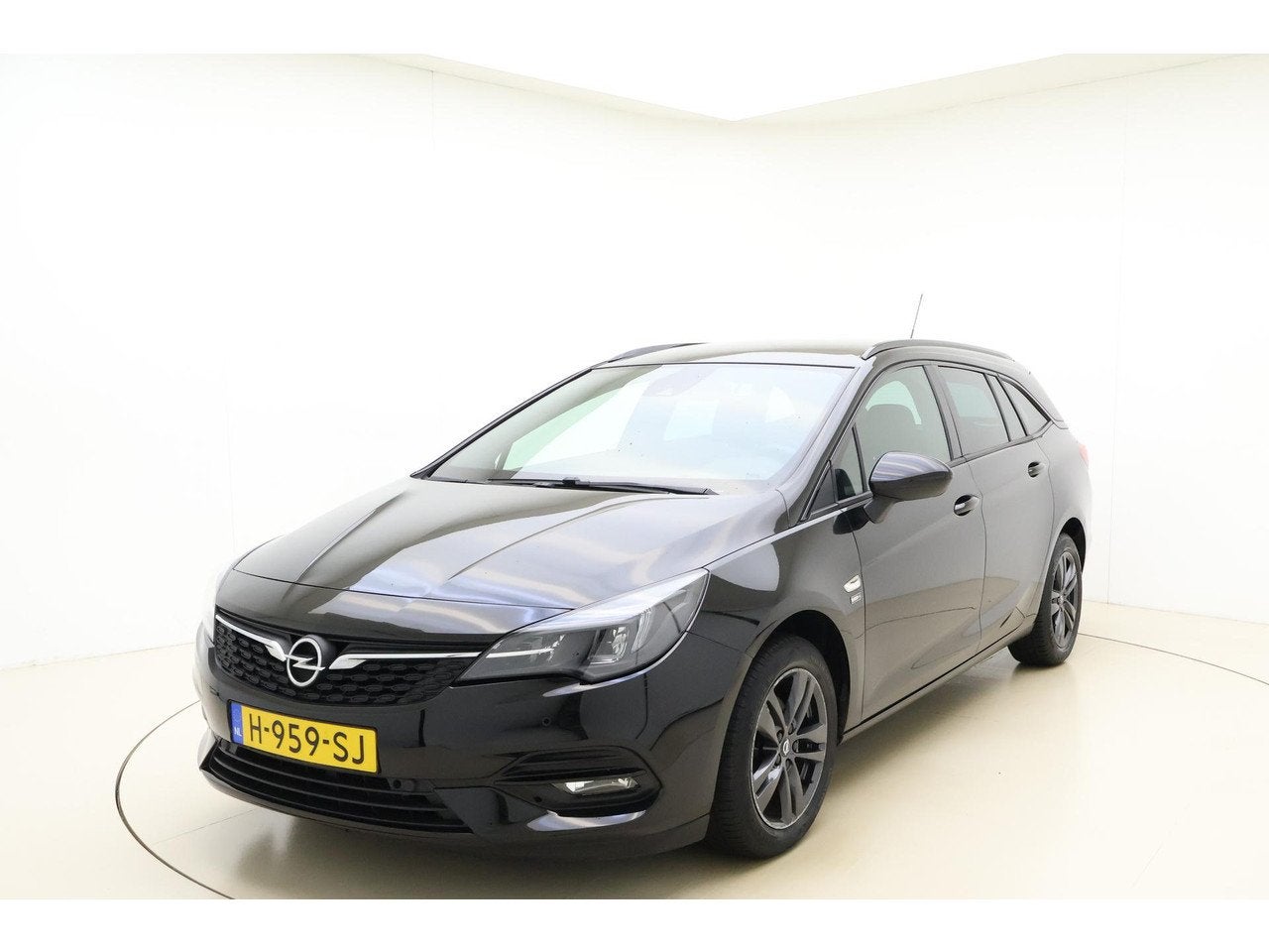 Opel Astra Sports Tourer 1.2 Turbo 130pk Edition 2020 | Navi, Voorwielaandrijving, 1199 cc, Zwart, Origineel Nederlands