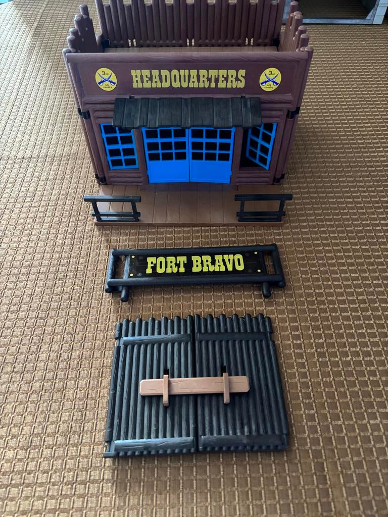 Playmobil 3773 Fort Bravo - Vintage Western Speelset, Ophalen of Verzenden, Gebruikt