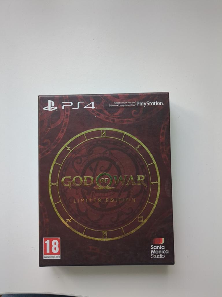God of War Limited Edition PS4 - Zo goed als nieuw, Avontuur en Actie, Vanaf 18 jaar, 1 speler, Ophalen of Verzenden