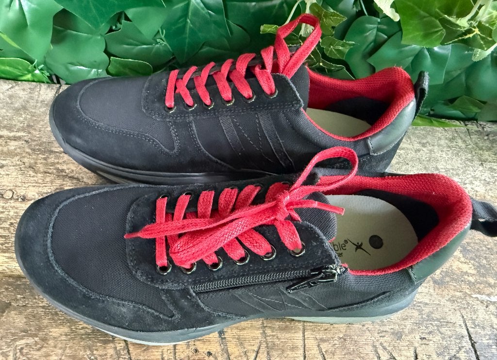 Nieuwe sneakers van Xsensible maat 40,5 (wijdte H), Xsensible, Zwart, Nieuw, Ophalen of Verzenden