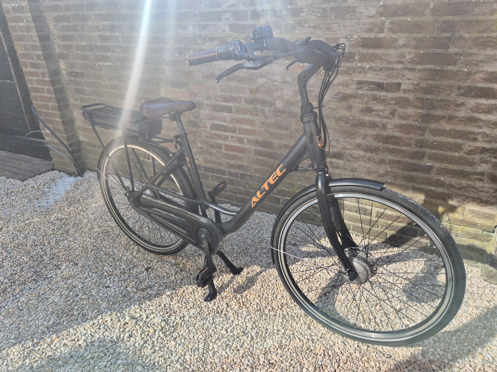 Altec Fania e-bike elektrische moederfiets, framemaat 50 cm, 2 zitjes, Gebruikt, Versnellingen, 50 tot 53 cm