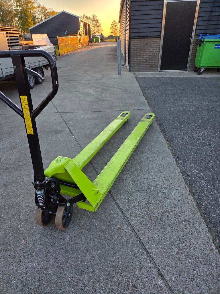 Palletwagen lange uitvoering, Ophalen of Verzenden, Zo goed als nieuw, Nvt, Nvt