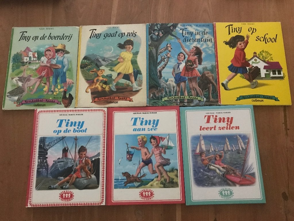 Verschillende oude Tiny boeken Casterman Rinkelbel, Ophalen of Verzenden, Gelezen, Fictie algemeen