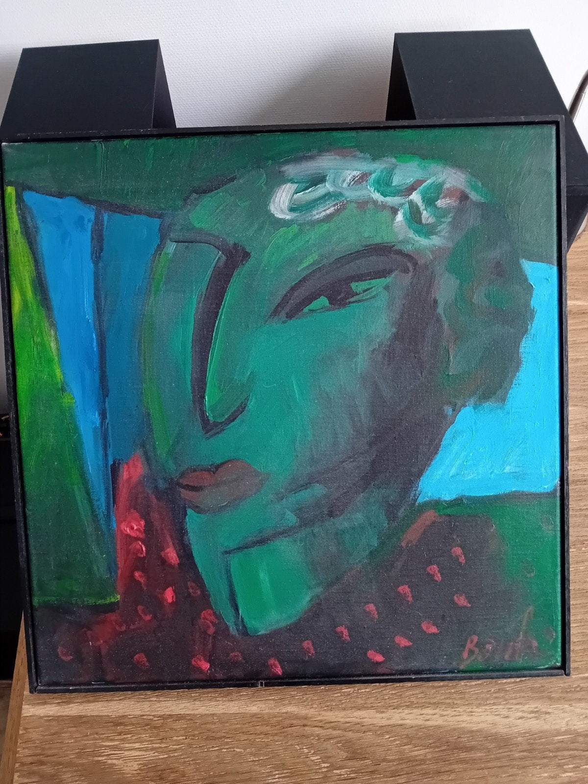 Schilderij Ton Bouchier, Antiek en Kunst, Kunst | Schilderijen | Modern, Ophalen