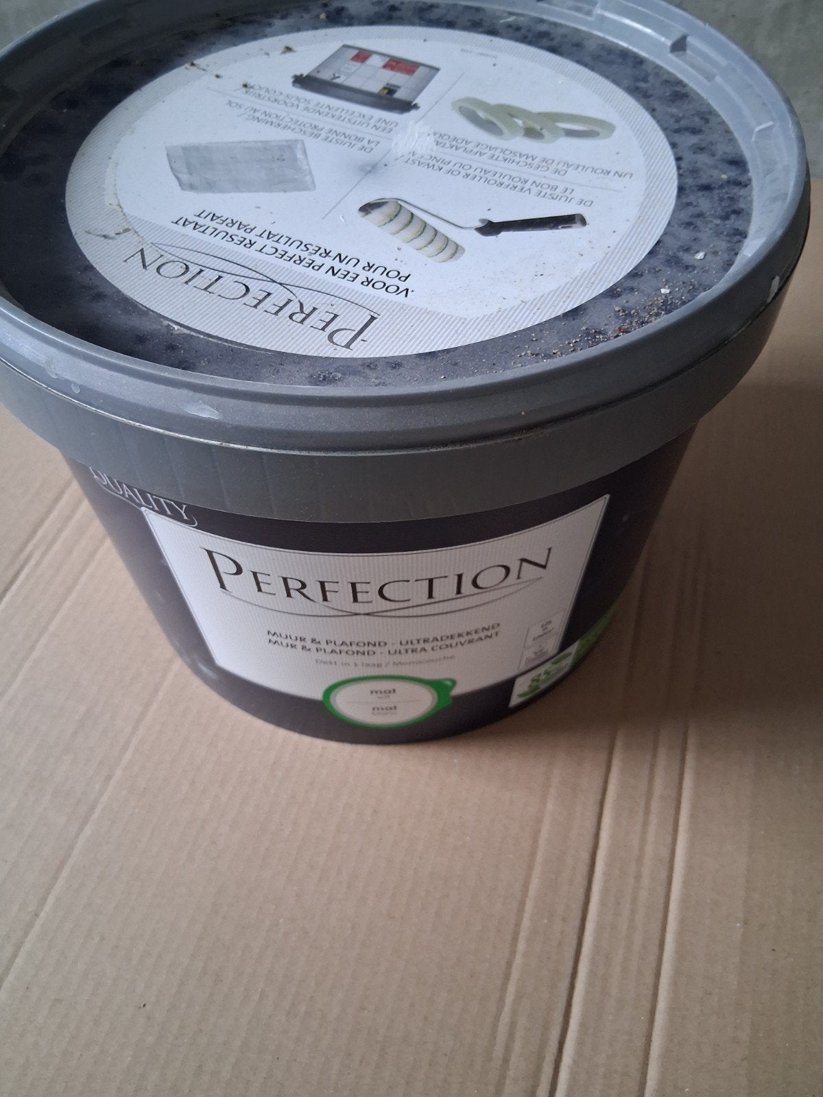 Perfection Muur & Plafond Ultra Dekkend Mat Wit Verf, Ophalen