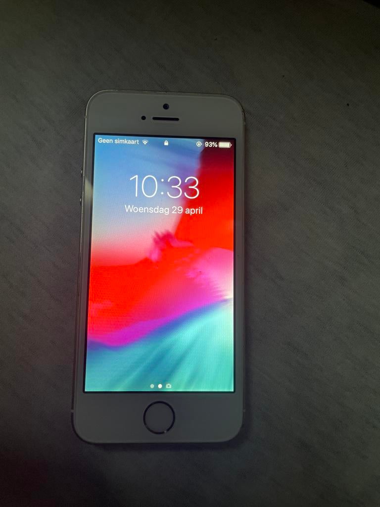 iPhone 5 - Werkt perfect, Telecommunicatie, Mobiele telefoons | Apple iPhone, Ophalen, Gebruikt, IPhone 5, Zonder abonnement