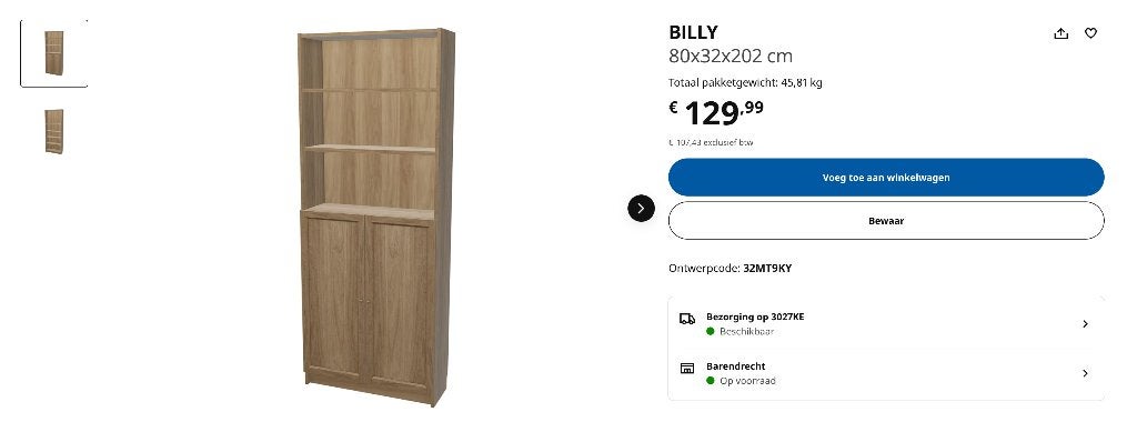 3 Ikea billy Bookcase with doors for sale, Ophalen, Overige materialen, 200 cm of meer, 150 tot 200 cm