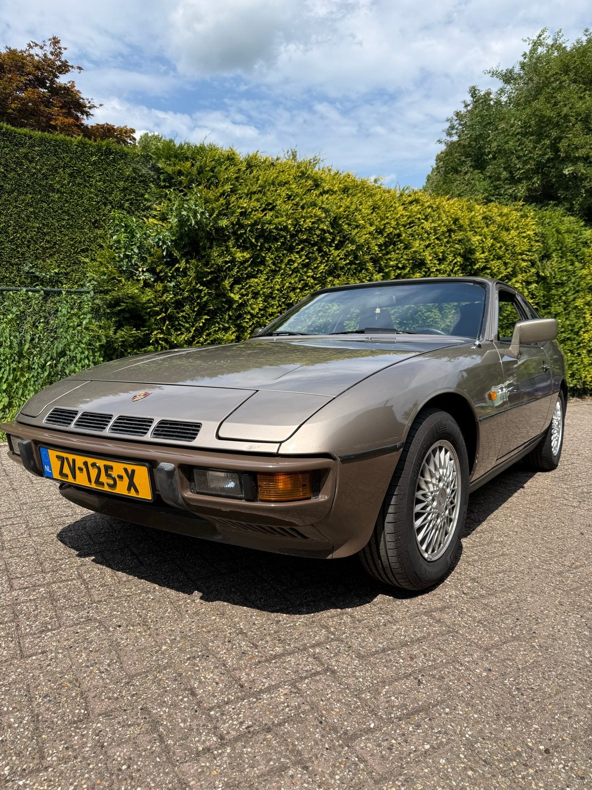 Porsche 924 Turbo 1981 Bruin, 4 stoelen, 1200 kg, Particulier, 177 pk