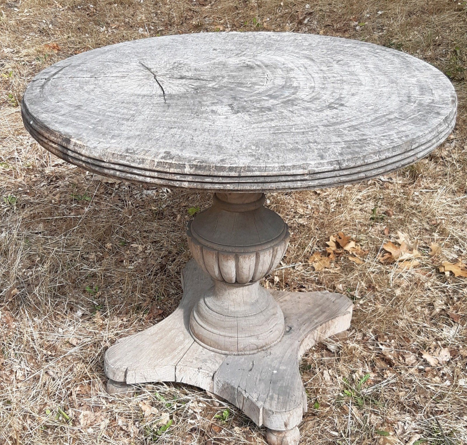 MASSIEVE RONDE TAFEL !, Ophalen
