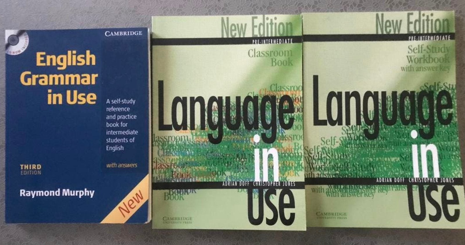 Engelse lesboeken pakket Link-up, Grammar in Use, Language, Ophalen of Verzenden, Zo goed als nieuw, Non-fictie