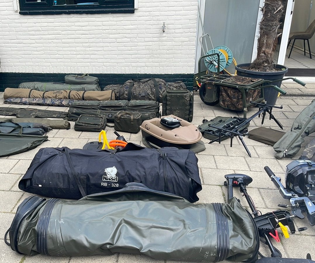 Karperspullen A merk nash sonik shimano, Watersport en Boten, Ophalen of Verzenden, Zo goed als nieuw, Overige typen
