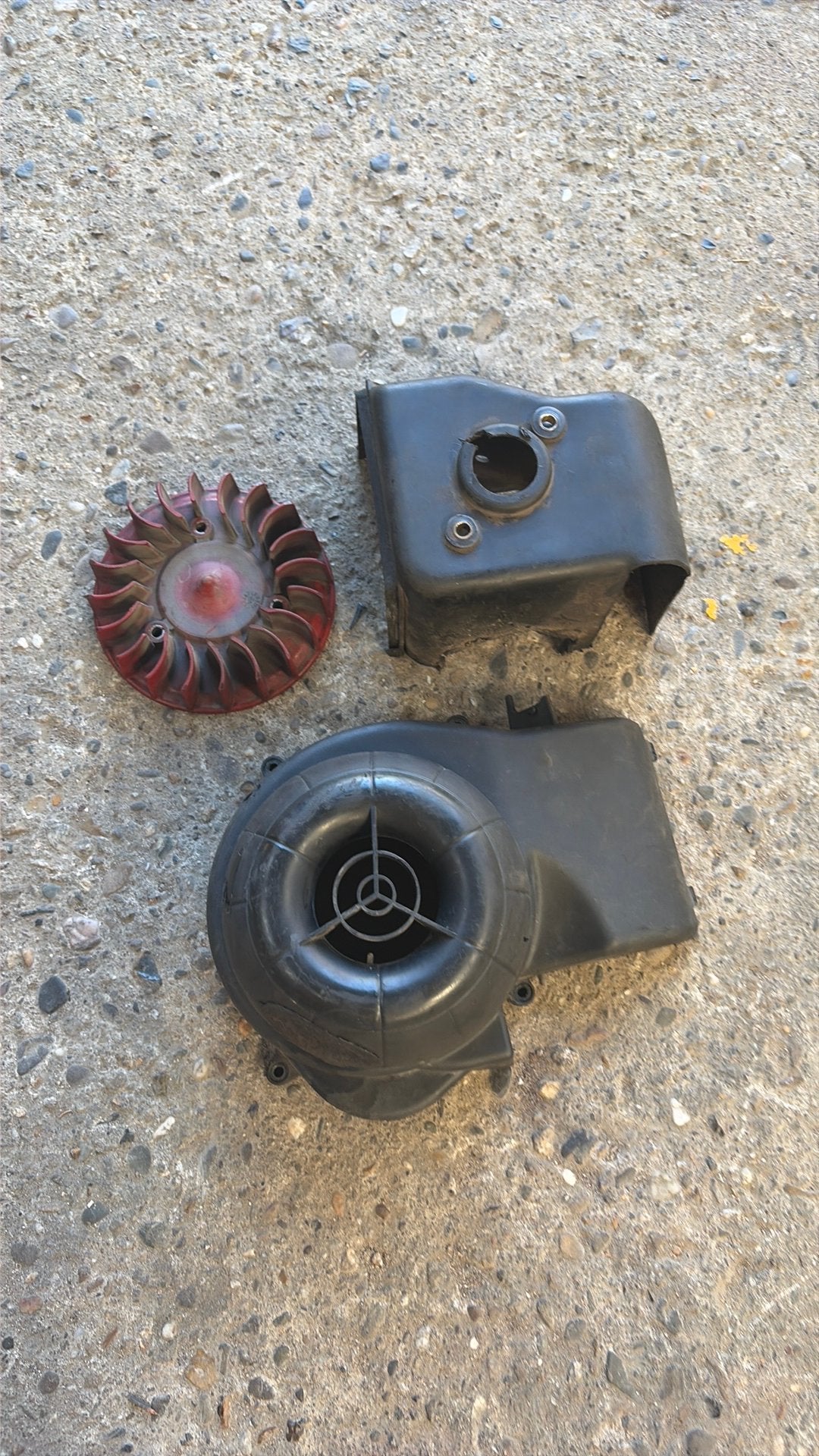 Koelkappen set piaggio 2t, Ophalen of Verzenden
