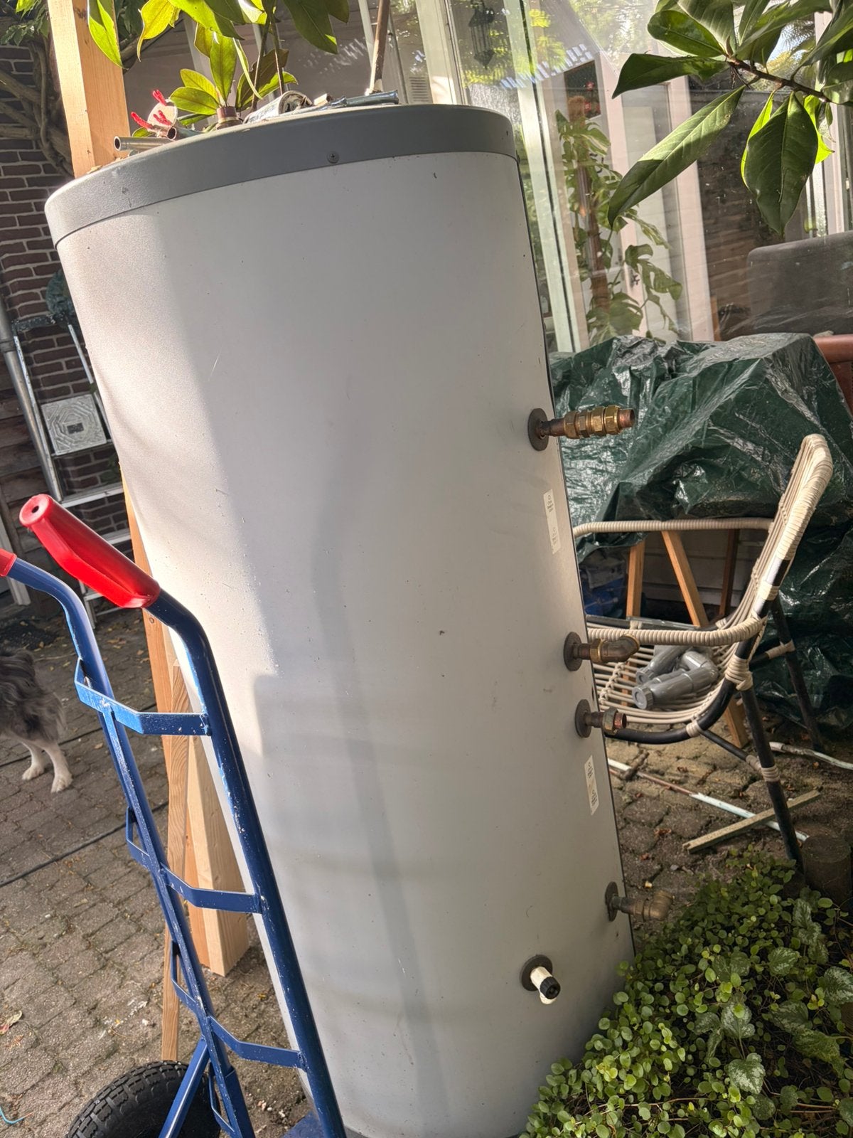 Nibe pub 300l boilervat, Ophalen, Gebruikt, 100 liter of meer, Boiler