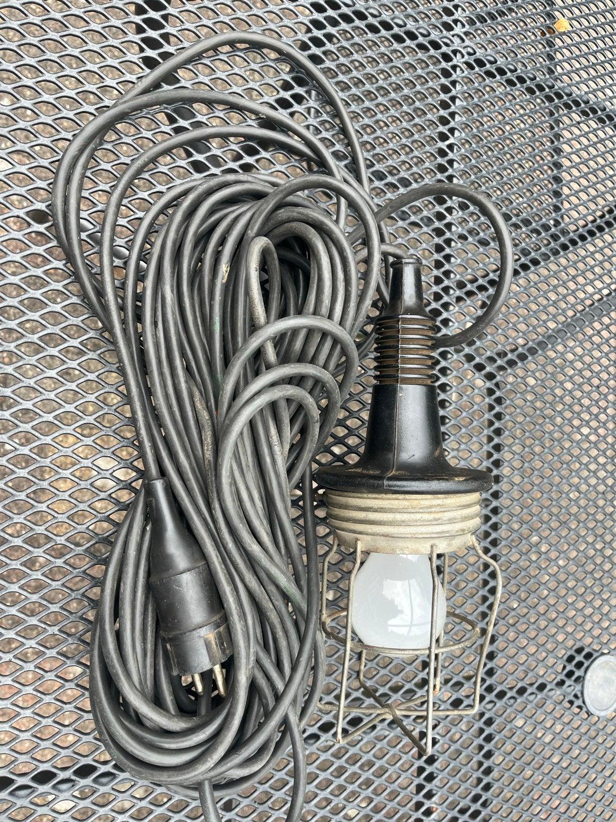 Vintage Looplamp 60W met lang snoer, Gebruikt, ?, ?, ?