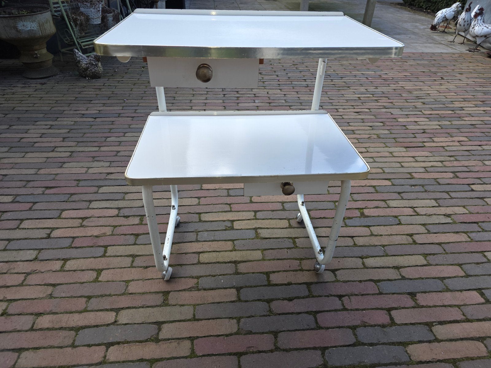 Vintage kastje, Ophalen