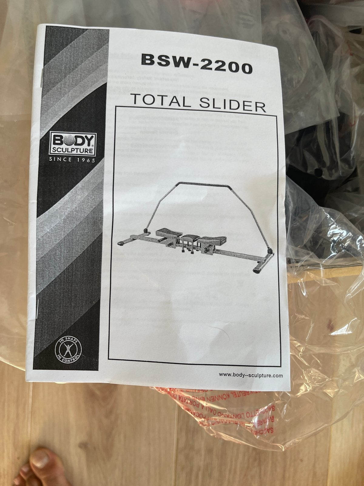 Body Sculpture BSW-2200 Total Slider - Nieuw in doos, Ophalen, Overige typen, Metaal, Armen