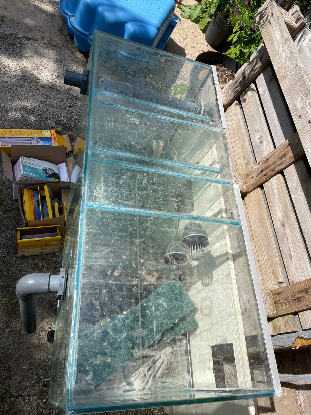 Aquarium bioloog 120x50x50, Dieren en Toebehoren, Ophalen, Zo goed als nieuw, Leeg aquarium