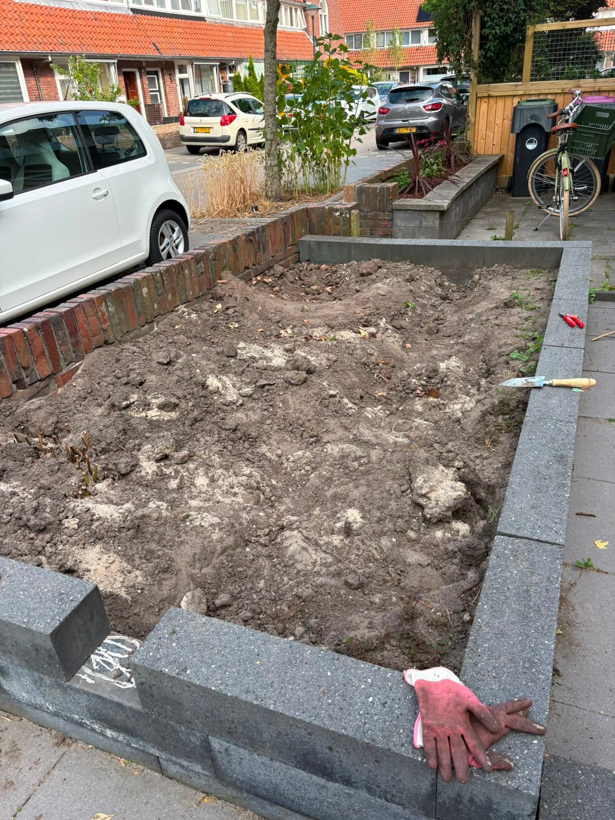 Tuingrond + ombouw, Tuin en Terras, Zand, Ophalen, Zo goed als nieuw, Overige typen