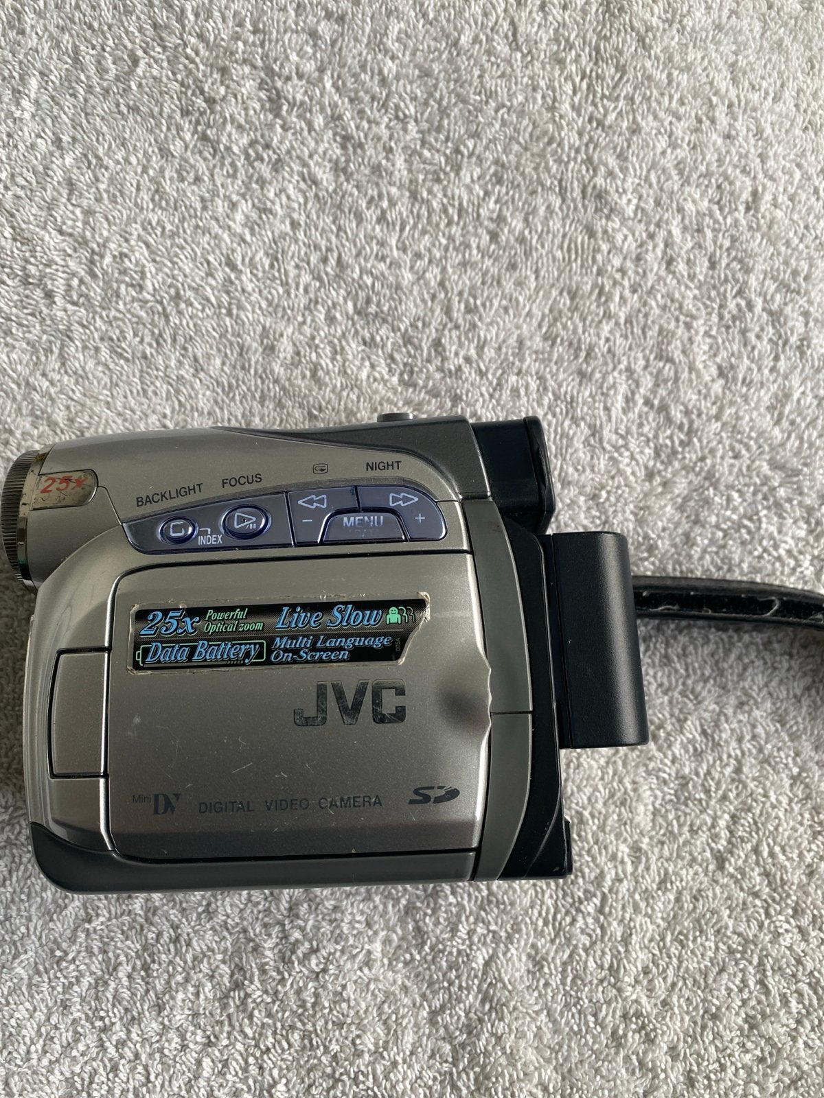 JVC Mini DV Digital Video Camera - Vintage Camcorder, Mini dv, Gebruikt, JVC, 20x of meer