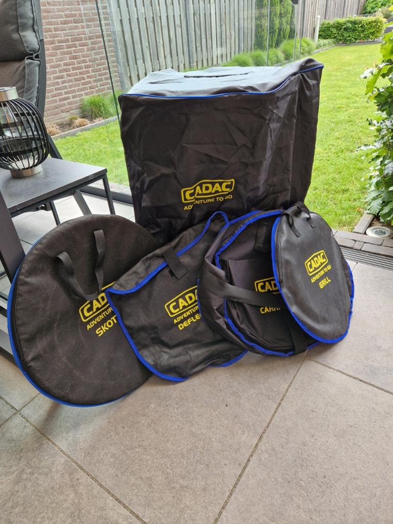Complete cadac gasbarbecue set (als nieuw), Ophalen, Zo goed als nieuw, Cadac