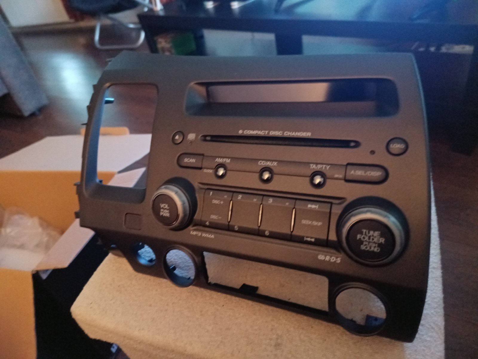 Honda Civic Hybrid radio/cd-wisselaar (tot 2012), Auto diversen, Autoradio's, Ophalen of Verzenden, Gebruikt