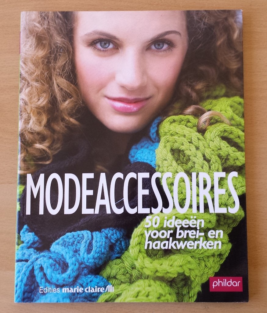 Modeaccessoires - Marie Claire / Phildar - 2008, Hobby en Vrije tijd, Breien en Haken, Gebruikt, Marie Claire, Breien of Haken