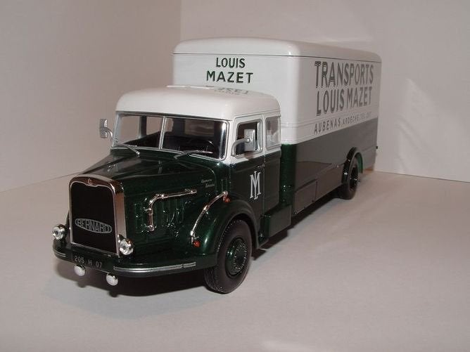 Bernard TD 160 1962 Transport Louis Mazet Altaya 1:43, Hobby en Vrije tijd, Ophalen of Verzenden, Nieuw, Bus of Vrachtwagen, Overige merken