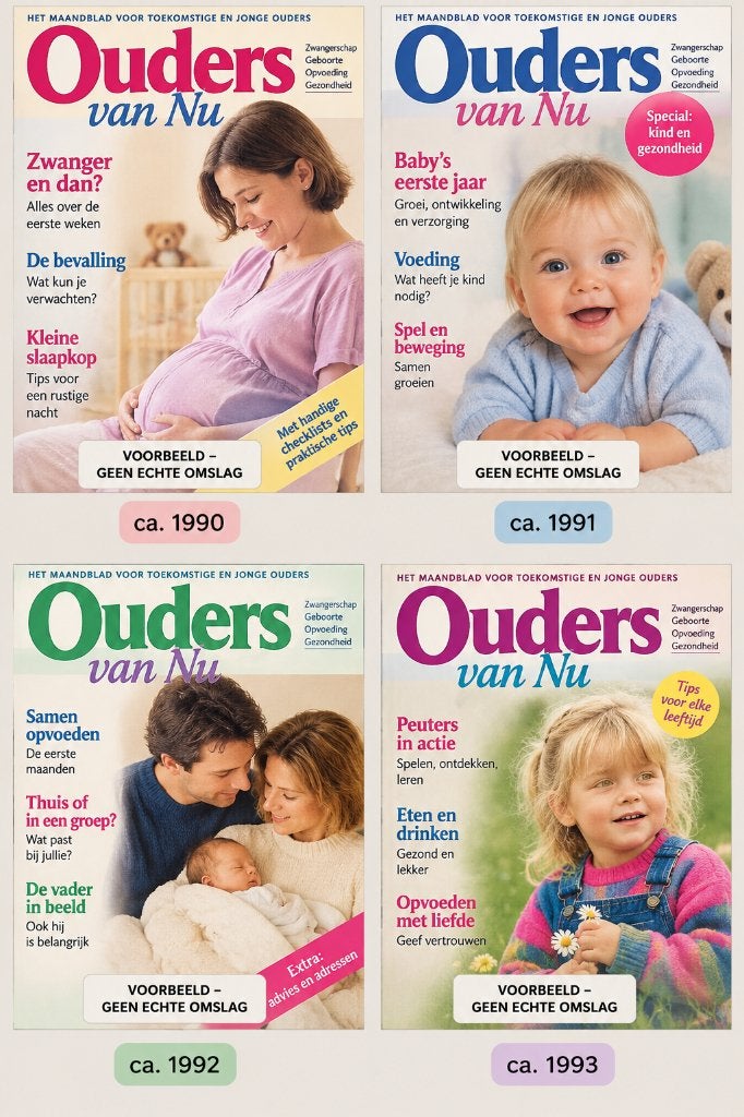 Gezocht: inzage in "Ouders van Nu" Magazine, 1988 t/m 1991, Boeken, Ophalen of Verzenden, Zo goed als nieuw, Lichaam en Geest
