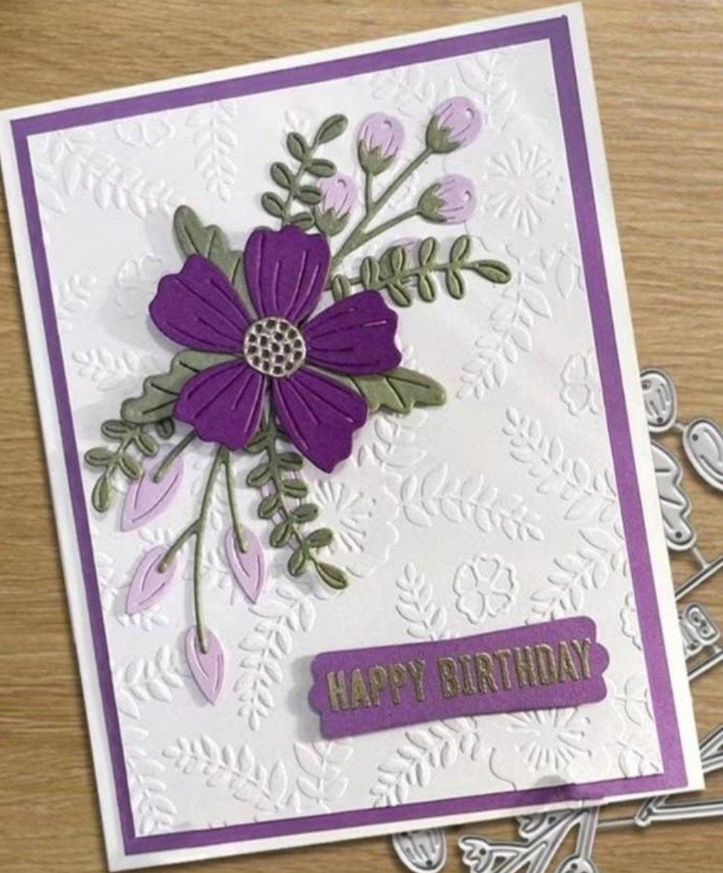 Nieuw
Snijmal bloem/ takjes/ tekst Happy Birtday, Ophalen of Verzenden, Nieuw, Overige thema's, Pons of Mal