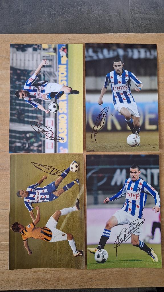Foto 20x30 cm met handtekening; Oussama Assaidi # Heerenveen, Ophalen of Verzenden, Nieuw, Overige binnenlandse clubs, Overige typen