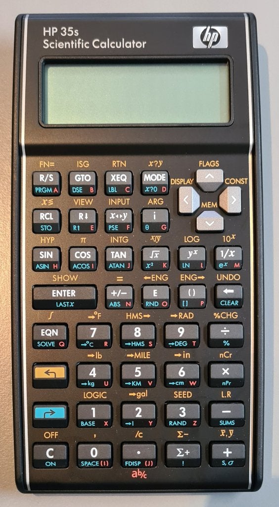 Hewlett-Packard HP 35S - ZGAN - Compleet, Diversen, Rekenmachines, Ophalen of Verzenden, Zo goed als nieuw