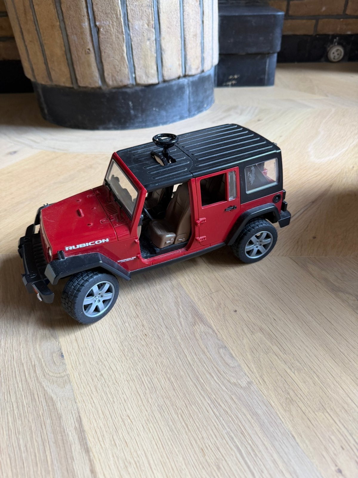 Bruder Jeep Rubicon, Ophalen of Verzenden, Gebruikt