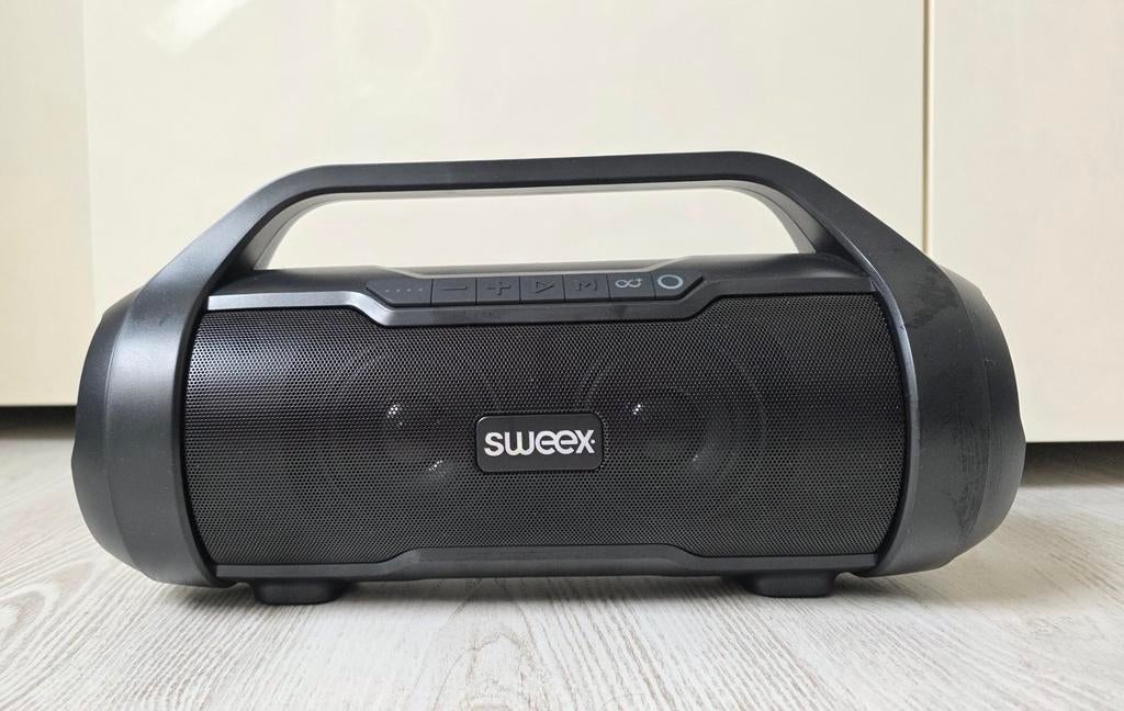 Sweex Bluetooth Boombox (t.e.a.b.), Audio, Tv en Foto, Luidsprekers, Overige typen, Nieuw, Minder dan 60 watt, Ophalen