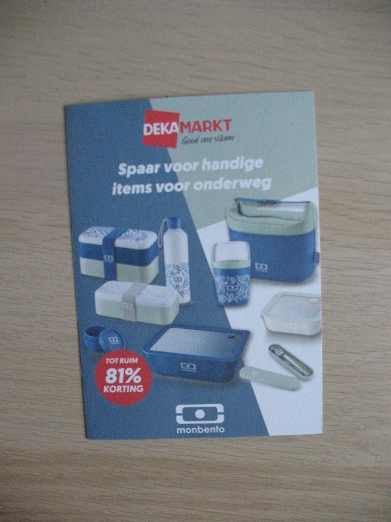 DEKa Spaar voor Onderweg  4 x Kaart van 20 zegels, Verzamelen, Supermarktacties, Dekamarkt, Ophalen