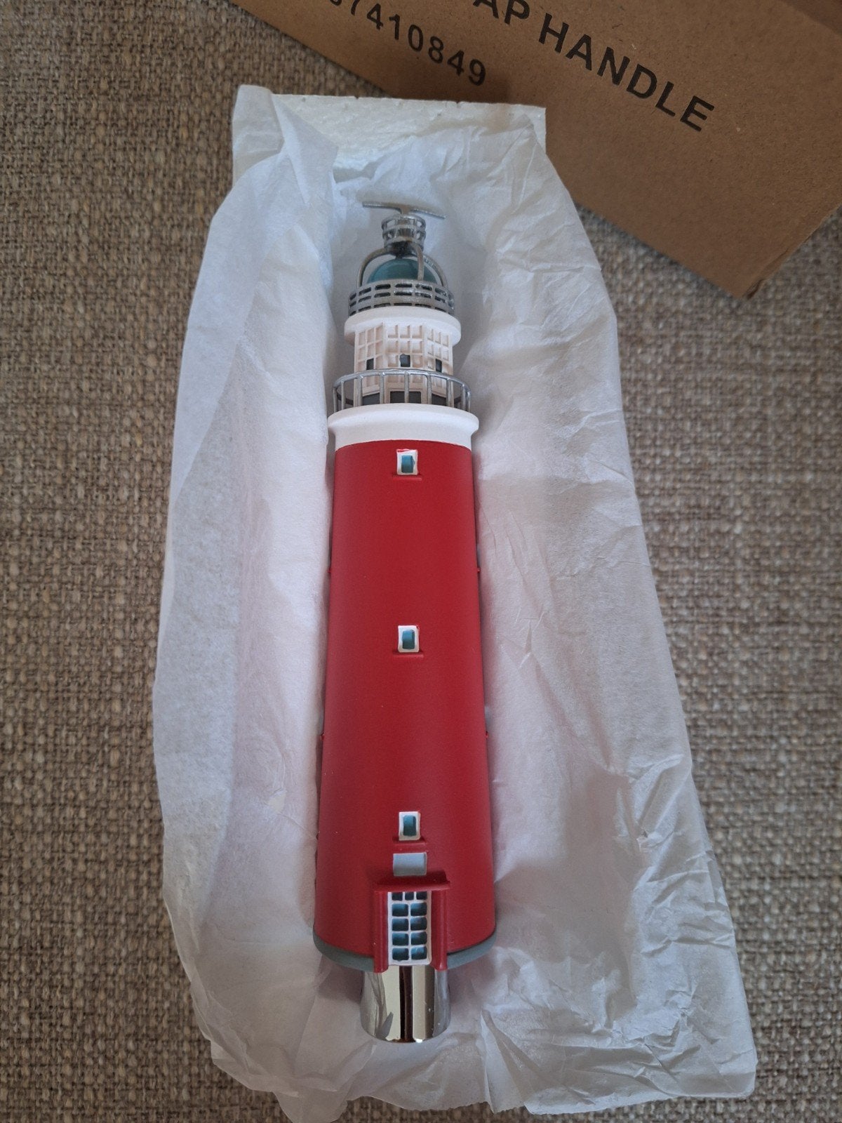 Taphendel Texels vuurtoren biertap Nieuw! bierzuil mancave, Ophalen of Verzenden, Nieuw, Overige merken