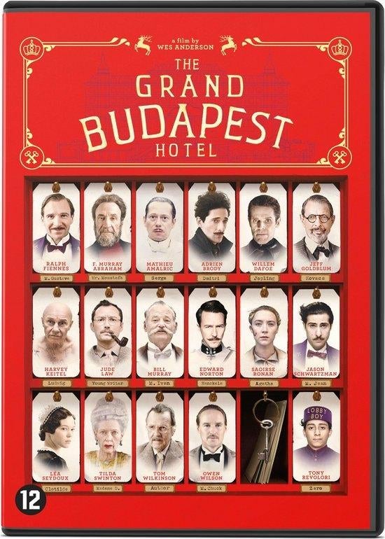 The Grand Budapest Hotel (in gesealde fabrieksverpakking), Vanaf 12 jaar, Ophalen of Verzenden, Nieuw in verpakking, Romantische komedie