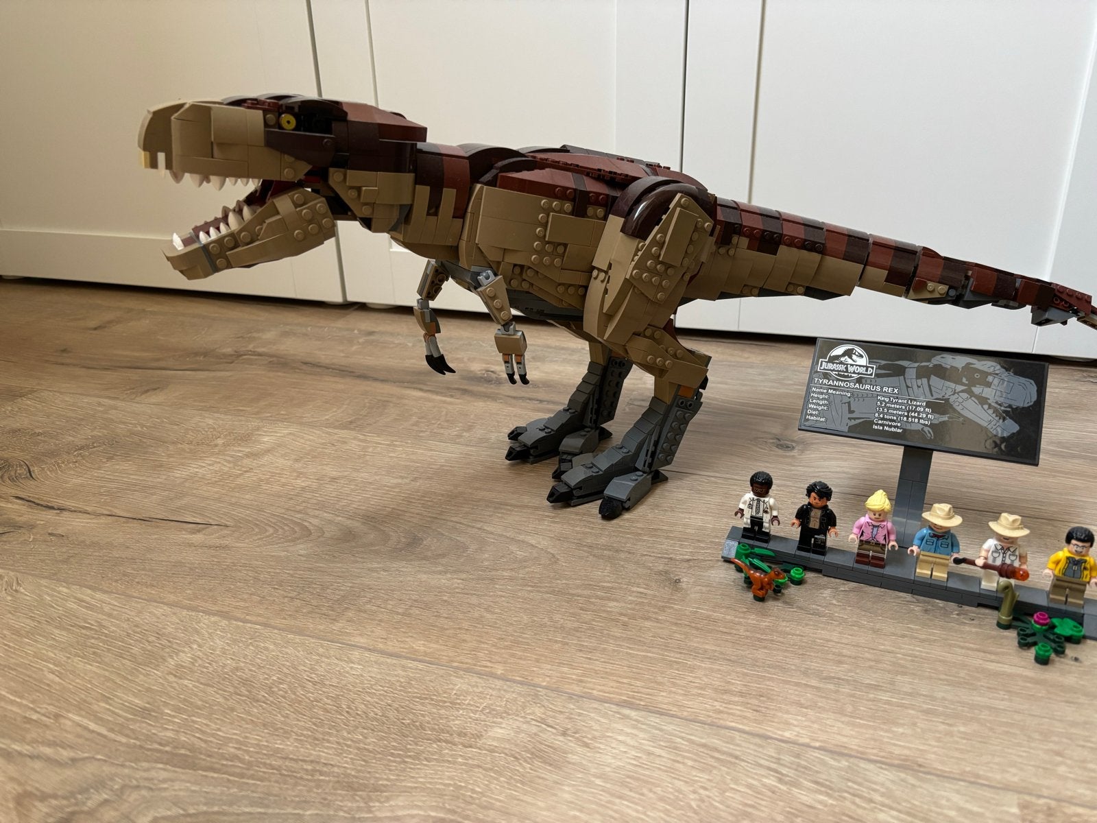 LEGO Jurassic Park T-Rex Rampage (75936) - Zo goed als nieuw, Ophalen of Verzenden, Zo goed als nieuw, Overige merken