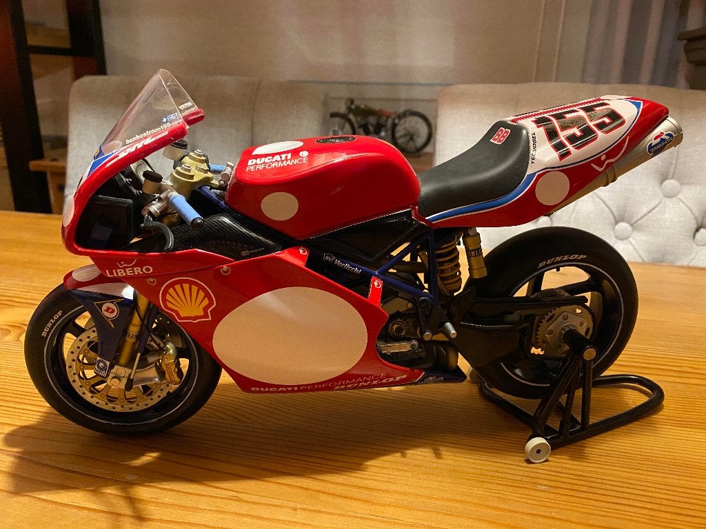 Ducati 998R World Super Bike 2002 schaal 1:6, Verzenden, Nieuw, 1:5 t/m 1:8, Motor
