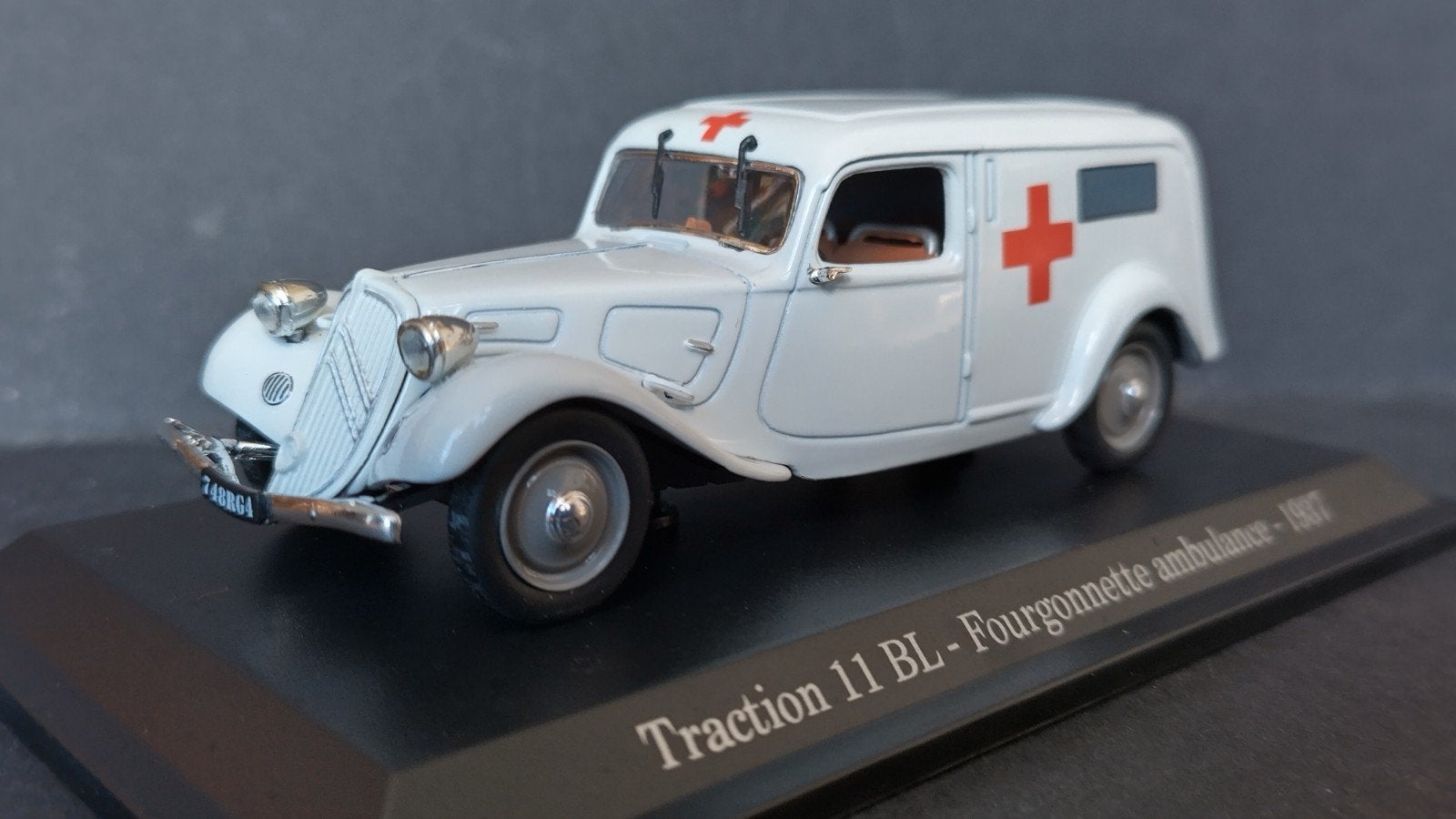 Citroen Traction Avant 11bl Ambulance 1937 1:43 Norev Pol, Auto, Verzenden, ., Nieuw