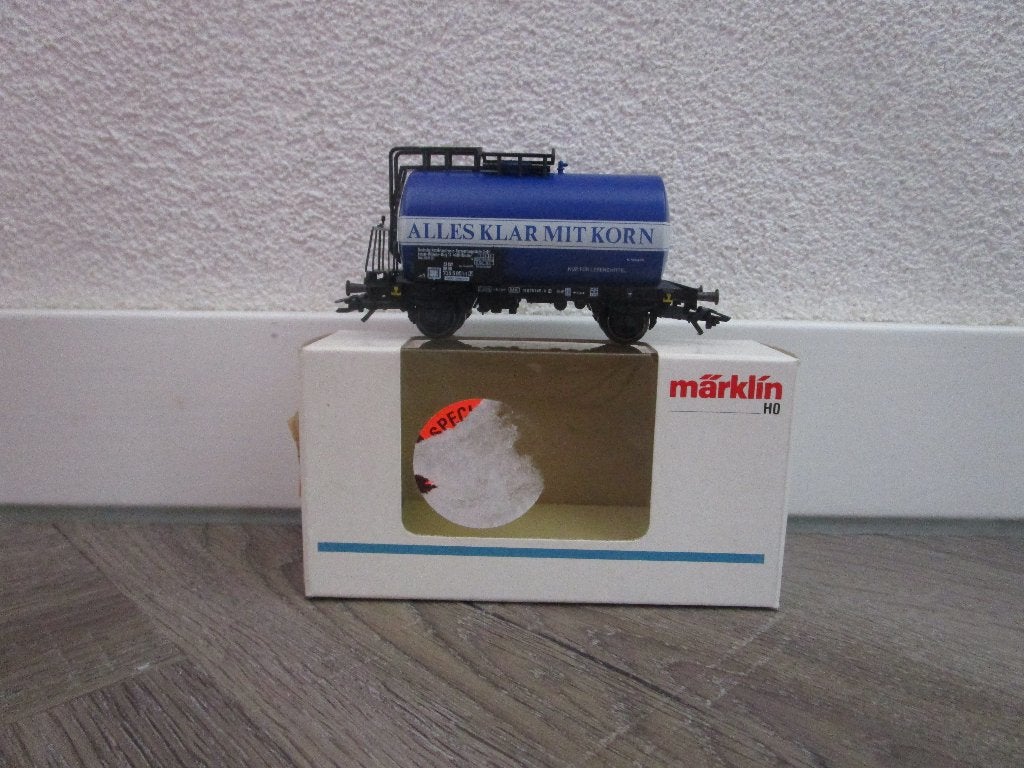 Marklin 4642 ketelwagen alles klar mit korn met ovp., Wisselstroom, Gebruikt, Wagon, Ophalen of Verzenden