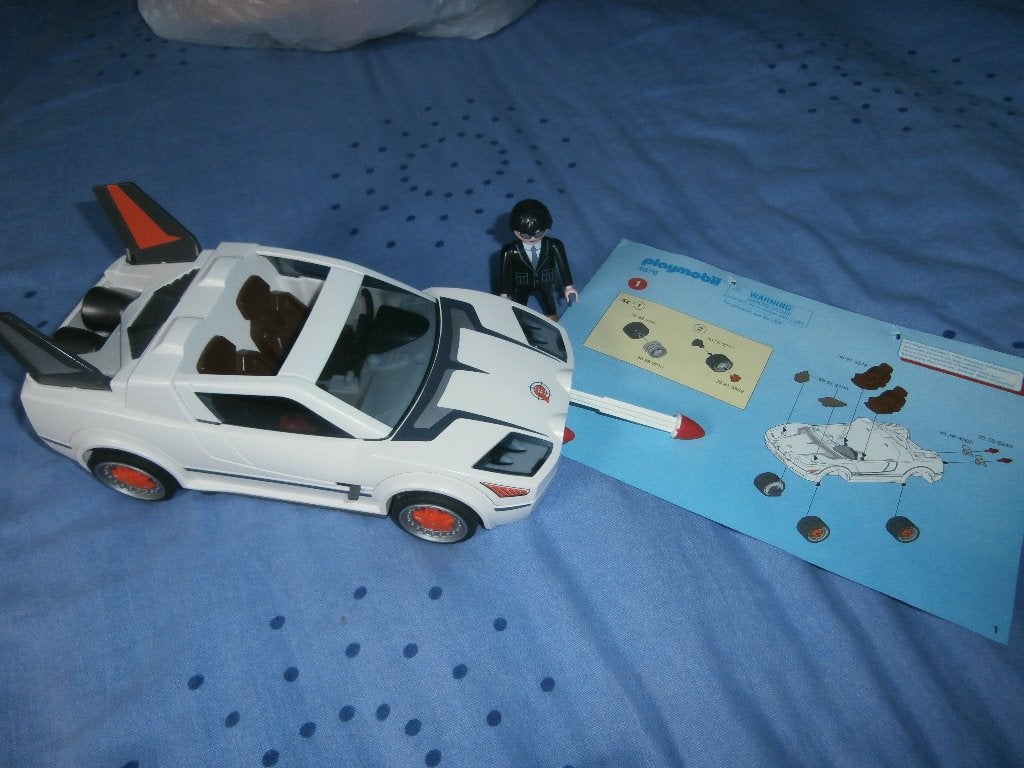 Playmobil 4876 Top Agents super racer auto raceauto auto, Complete set, Voertuig, Ophalen of Verzenden, Zo goed als nieuw