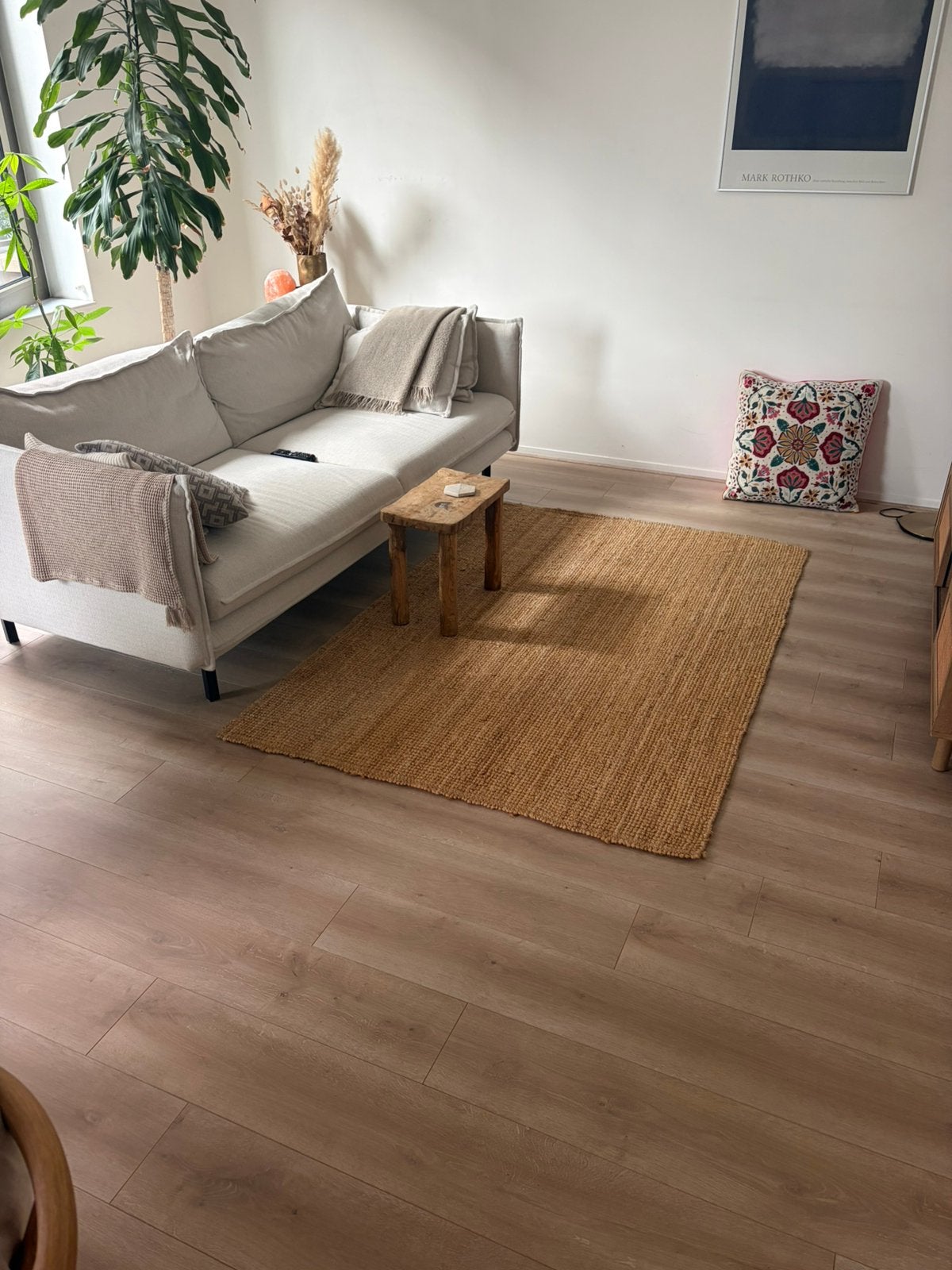 Laminaat eikenlook vloer GRATIS, Ophalen, 50 tot 150 cm, Zo goed als nieuw, 10 m² of meer