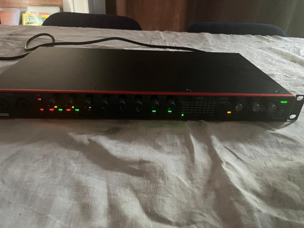 Focusrite Scarlett 18i20 3d gen audio interface, Ophalen of Verzenden, Zo goed als nieuw